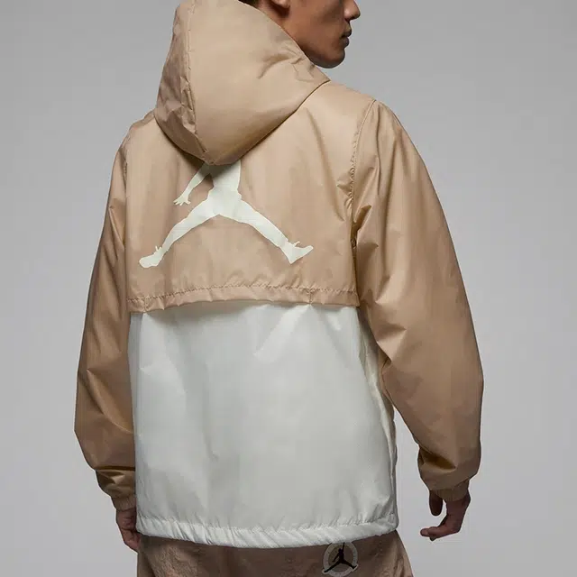 Jordan As M J Ess Hbr Woven Jacket Windbreaker Logo
