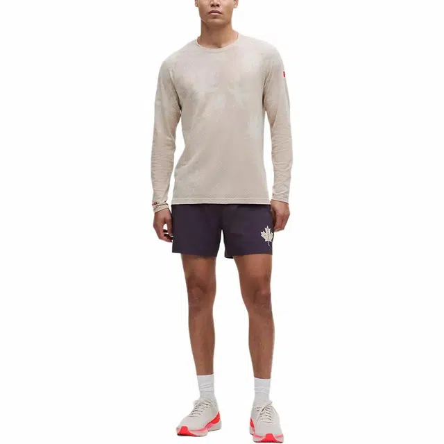 lululemon Metal Vent TechTeam Canada COC Silverescent T