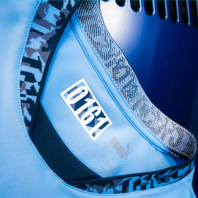 PUMA Manchester City Crewneck Pullover Blue