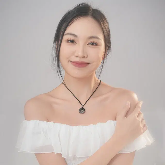 七可 福运平安扣 国风国潮小众设计轻奢简约高级感  好运 玛瑙 项链 男女同款情侣款