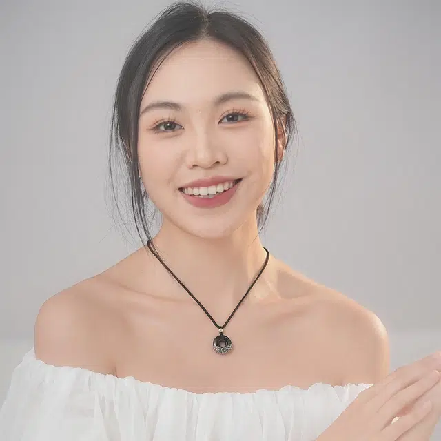 七可 福运平安扣 国风国潮小众设计轻奢简约高级感  好运 玛瑙 项链 男女同款情侣款