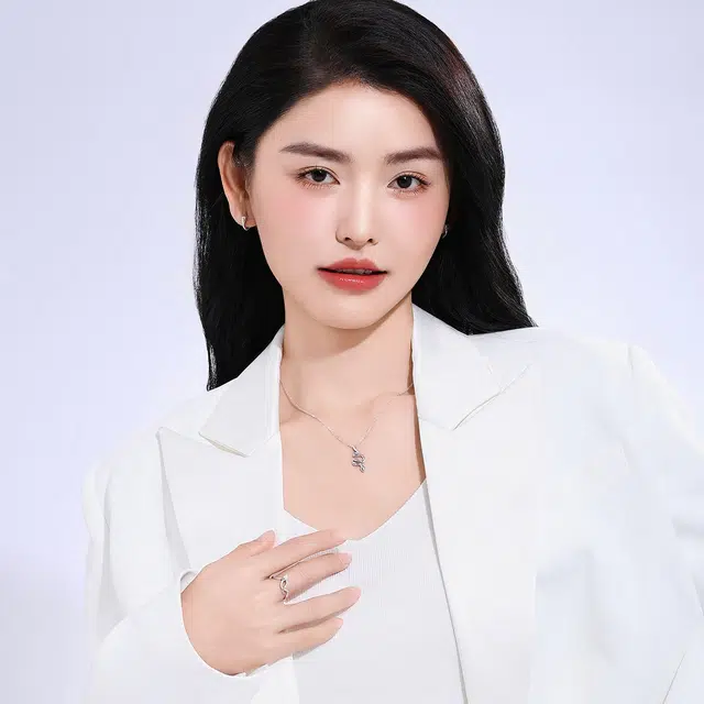 老庙 生肖灵蛇可调节指环 本命年生肖顺利好运国风 铂金 戒指 女款