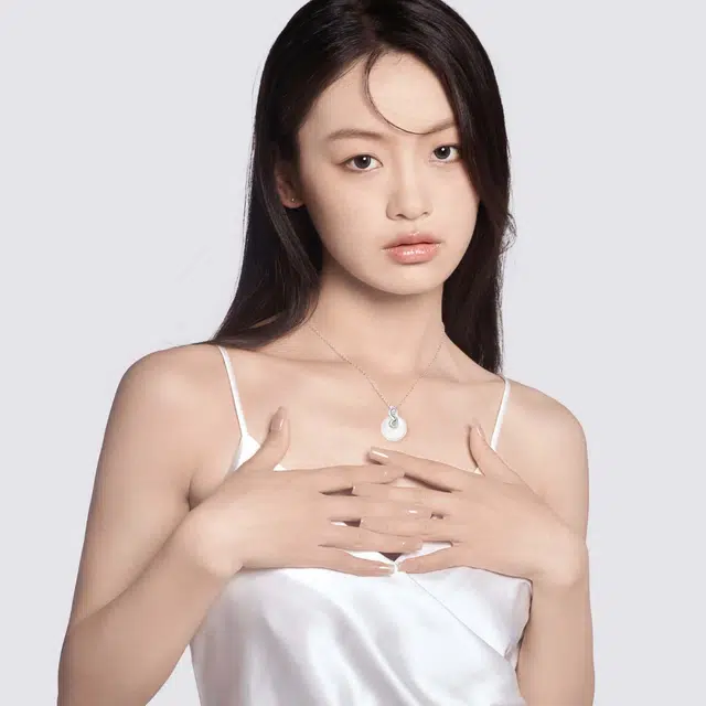 老银坊 灵蛇缠绕平安扣锁骨链 新中式复古轻奢蛇年招财纳福 大气优雅气质国风 好运 玉髓 项链 女款