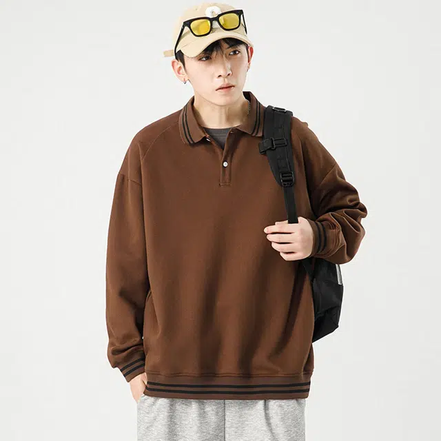 玉儿恋 休闲时尚舒适百搭卫衣 男女同款 黑色