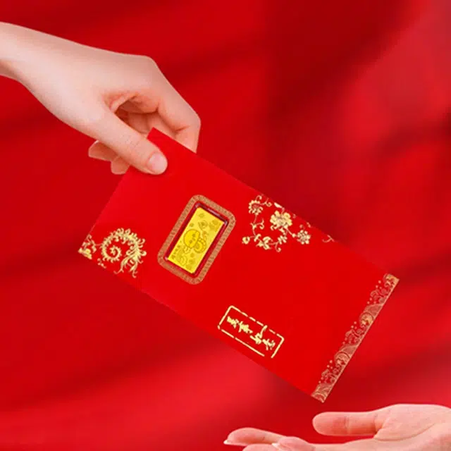 中国珠宝 蛇年压岁钱金钞 福绕蛇年 传递着幸福美满与财富的美好祝愿 结合细致柔和色泽亮丽 足金 投资类 金片 男女同款情侣款