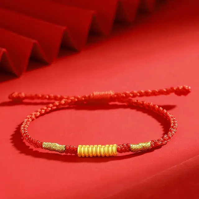 中国珠宝 碎金子手饰 爆闪碎金子闪耀显白 碎碎平安高级感大气 精致轻奢 简约设计感温柔甜美日常  足金 一口价 黄金手链 女款