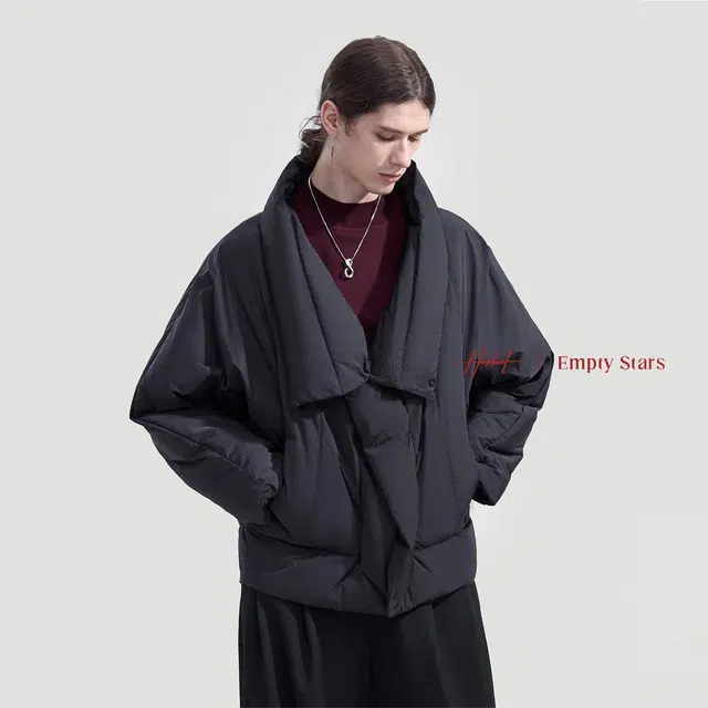 HERBEL Irregular Design Down Jacket