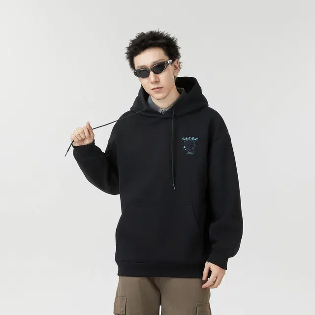 王者荣耀 阿古朵款趣味涂鸦印花宽松套头连帽卫衣 男女同款