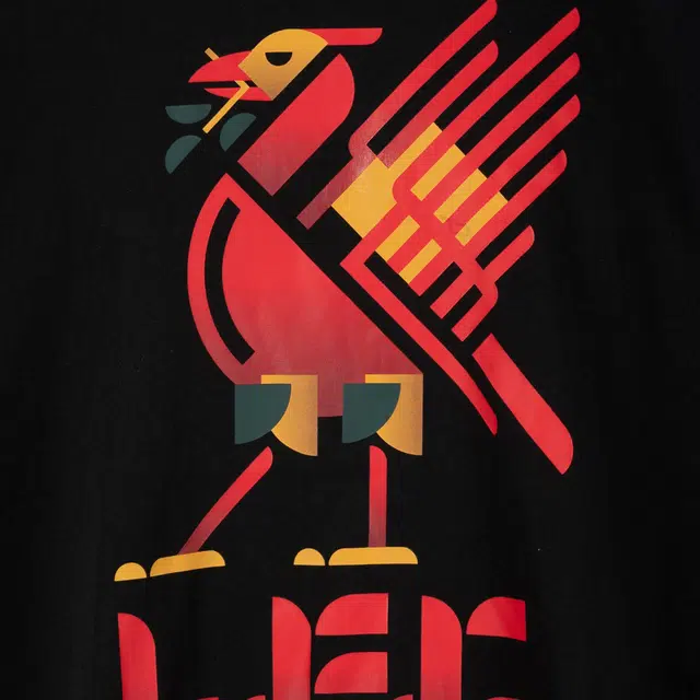 Converse x Liverpool FC Liver Bird T-Shirt Black
