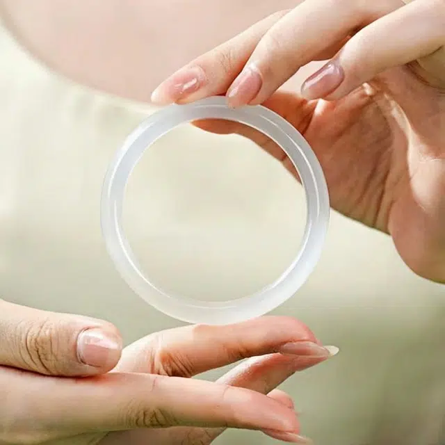 兰慕茵诺 【甄选高品质】轻奢小众白月光美人镯 国风国潮新中式 古风温婉清冷优雅 诸事顺利 #好运 玉髓 手镯 女款