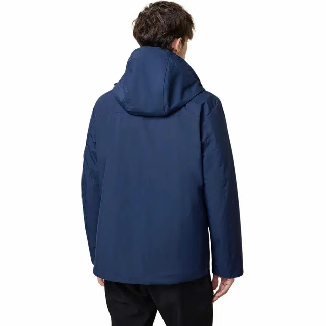 红豆 可单穿内胆三合一户外山系徒步登山保暖羽绒服 男款
