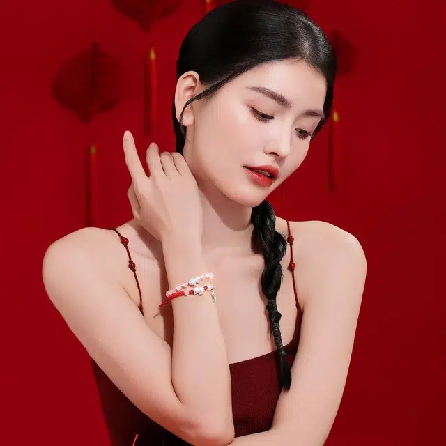 老庙 财源滚滚 貔貅宝宝 招财转运 新中式 玛瑙 手串 女款