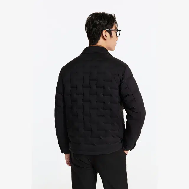 九牧王男裤专家 保暖舒适精致时尚羽绒服 男款
