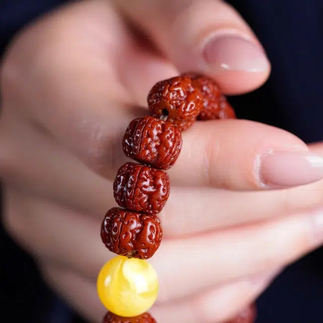 芳缘小傅 玉化爆肉 藏式 金刚菩提 手串 男女同款情侣款