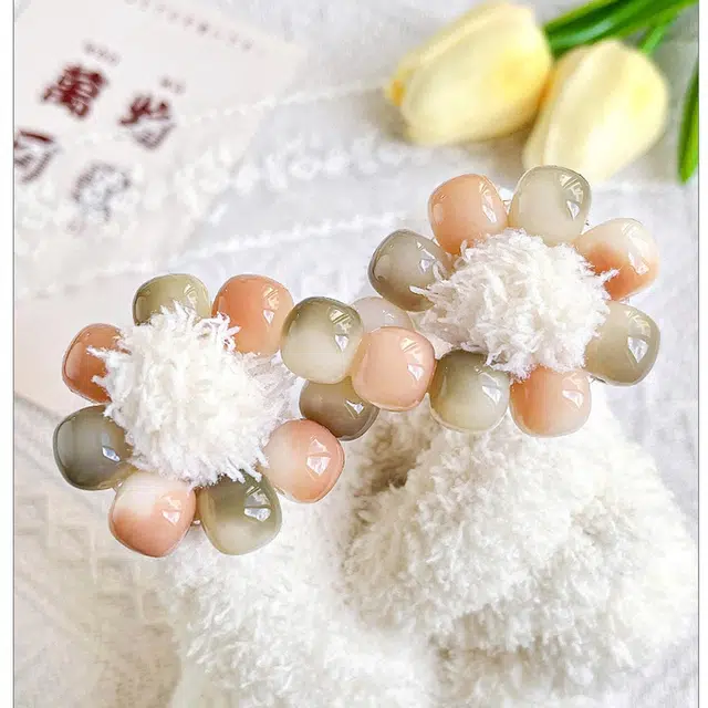 琢玉居 多巴胺风格配色 摸鱼解压神器高油高密绕指柔 好运 招桃花 菩提根 手串 男女同款情侣款