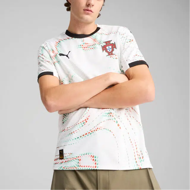 PUMA x FPF away Portugal Jersey 2025 logo
