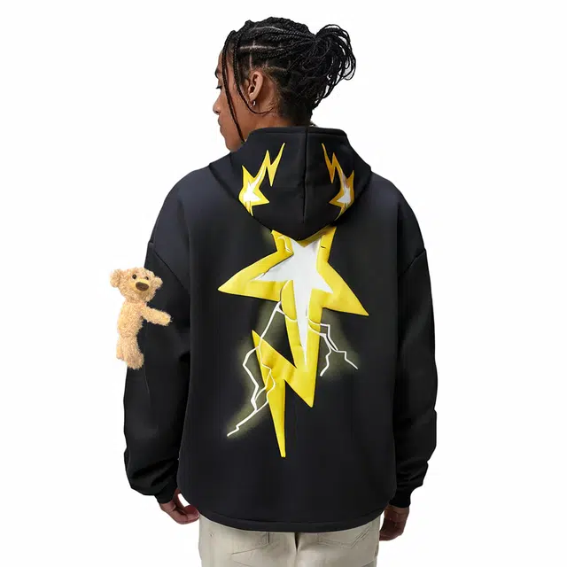 PISYPOX Star Print Hoodie