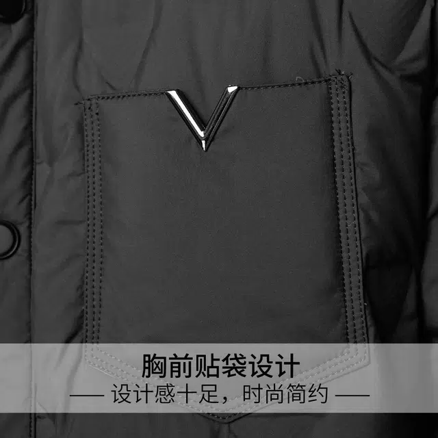 红豆 翻领商务休闲百搭羽绒服 男款