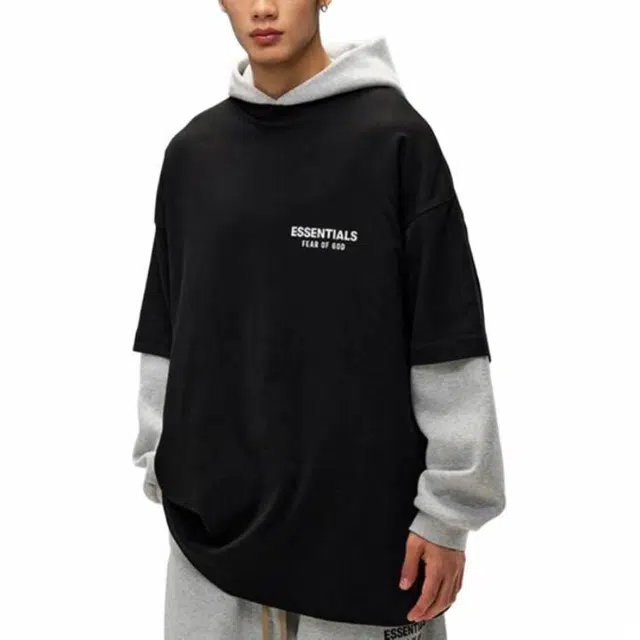 Fear of God Essentials FW24 Holiday Core T-Shirt Meteorite Black
