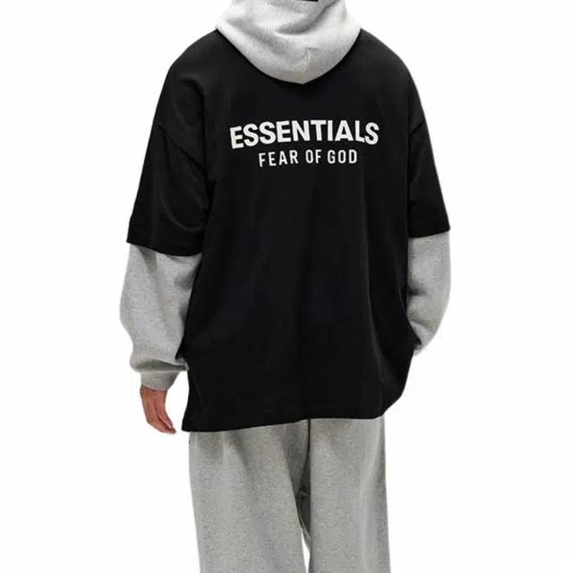 Fear of God Essentials FW24 Holiday Core T-Shirt Meteorite Black