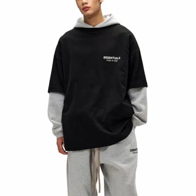 Fear of God Essentials FW24 Holiday Core T-Shirt Meteorite Black