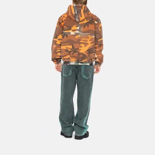 Stussy SS23 Spray Dye Hooded Work Jacket