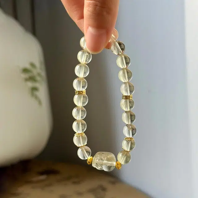 翠雅金楼 招财进宝貔貅 新中式国风有钱花吸金吞金兽事业运爆棚八方来财本命年蛇年好寓意#好运 水晶 手串 男女同款情侣款