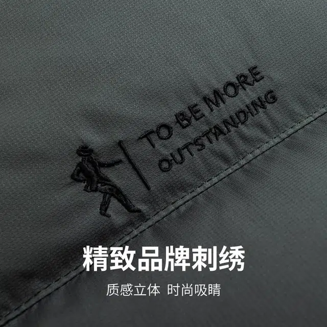 与狼共舞 时尚生活休闲日常百搭保暖加绒纯色羽绒服 男款