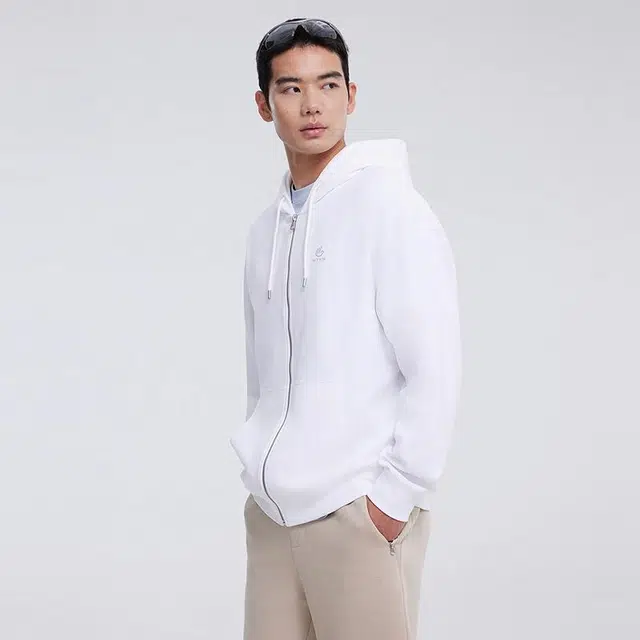 美特斯邦威 舒适透气连帽卫衣 男款