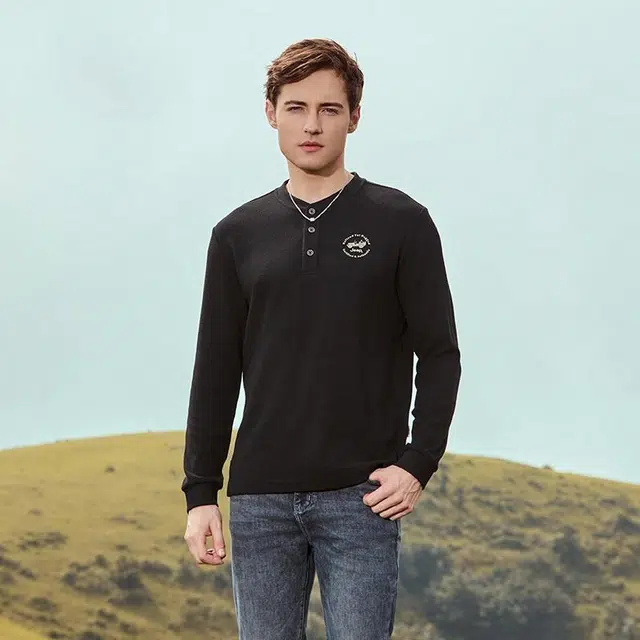 Jeep Henley Sweatshirt