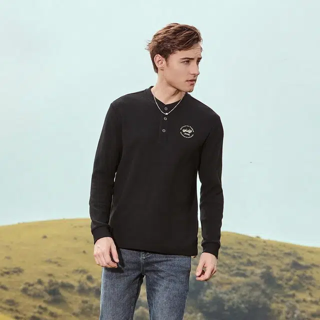 Jeep Henley Sweatshirt