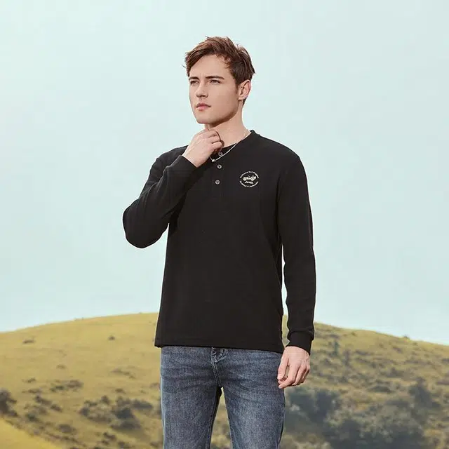 Jeep Henley Sweatshirt