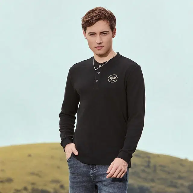 Jeep Henley Sweatshirt
