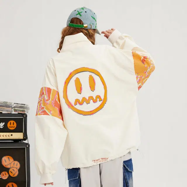 BEASTER Retro Patchwork Jacket