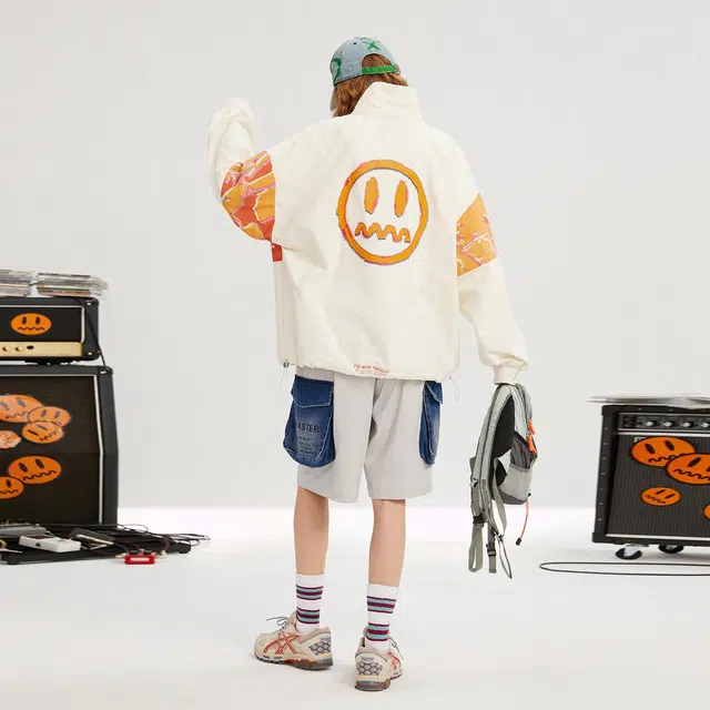 BEASTER Retro Patchwork Jacket