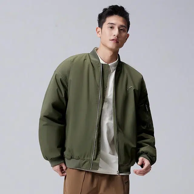 贵人鸟 舒适保暖纯色百搭防风棉服 男女同款