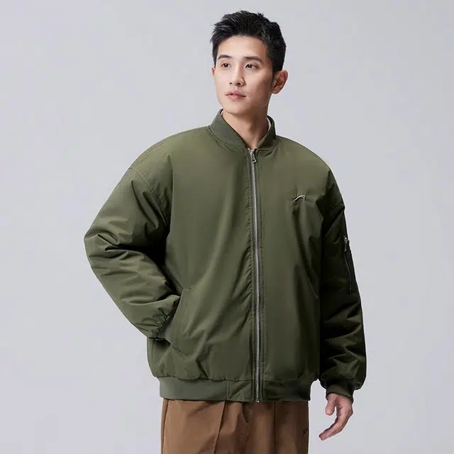 贵人鸟 舒适保暖纯色百搭防风棉服 男女同款