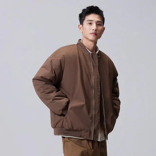贵人鸟 舒适保暖纯色百搭防风棉服 男女同款