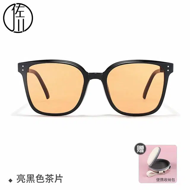 佐川 时尚 可折叠 高清偏光 防晒防紫外线 太阳眼镜 男女同款情侣款
