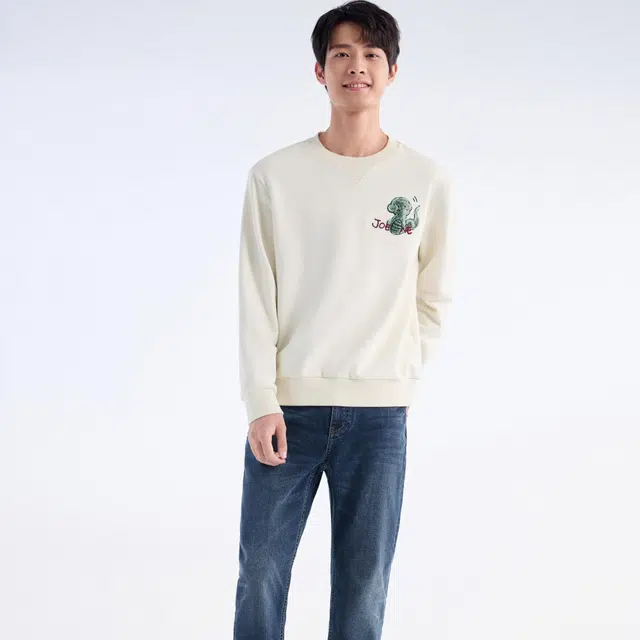 九牧王男裤专家 时尚个性潮流亲肤舒适百搭卫衣 男款