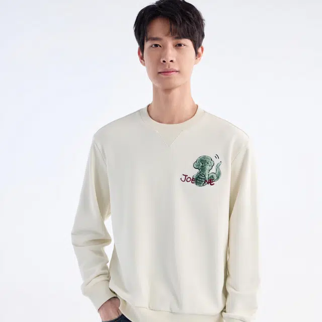 九牧王男裤专家 时尚个性潮流亲肤舒适百搭卫衣 男款