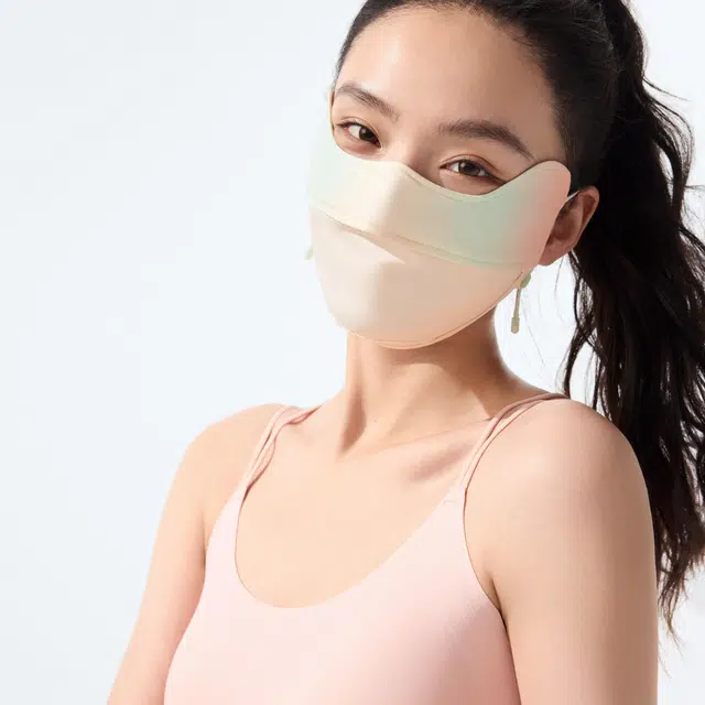 蕉下 腮红护眼角防紫外线春夏开车户外通勤防风 锦纶 防晒面罩 男女同款情侣款