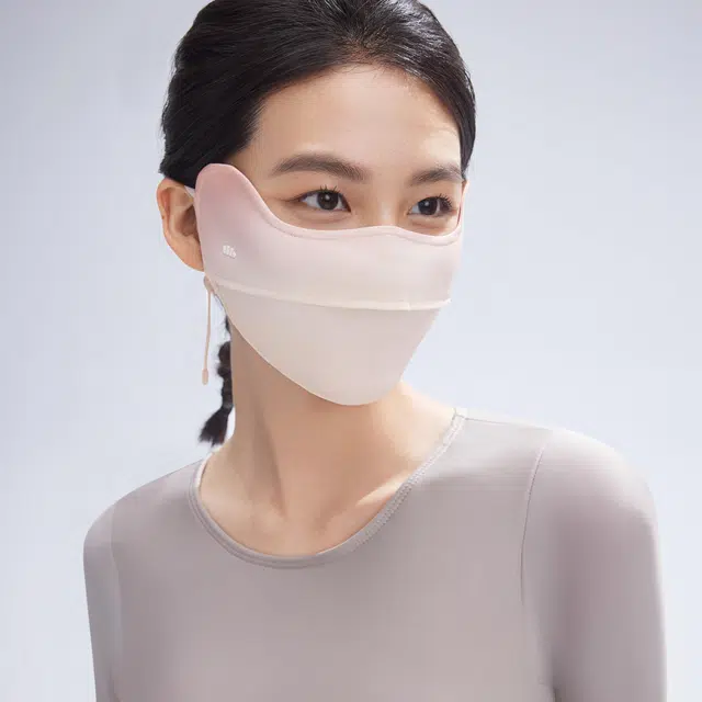 蕉下 腮红护眼角防紫外线春夏开车户外通勤防风 锦纶 防晒面罩 男女同款情侣款