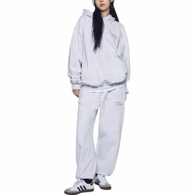 acme de la vie ADLV FW24 Logo Hoodie Gray