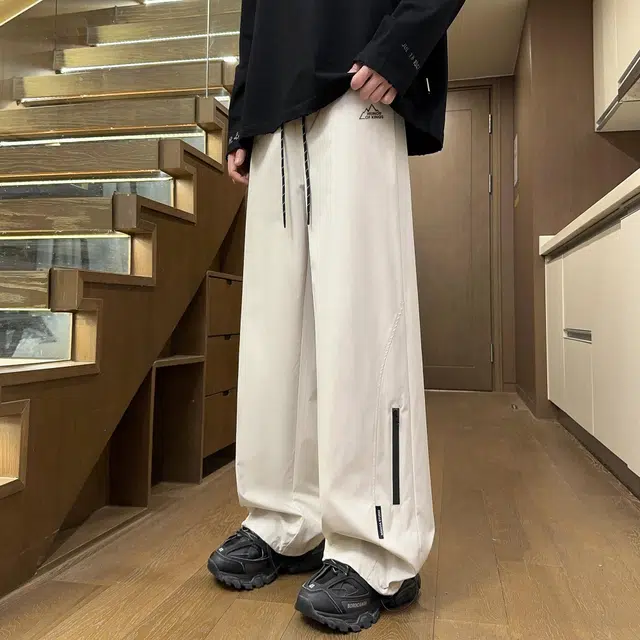 王者荣耀 鲁班七号星空梦想款 户外运动基础款设计宽松字母纯色舒适百搭直筒休闲裤 男女同款