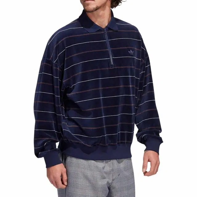 adidas originals LS VELOUR JRSY T