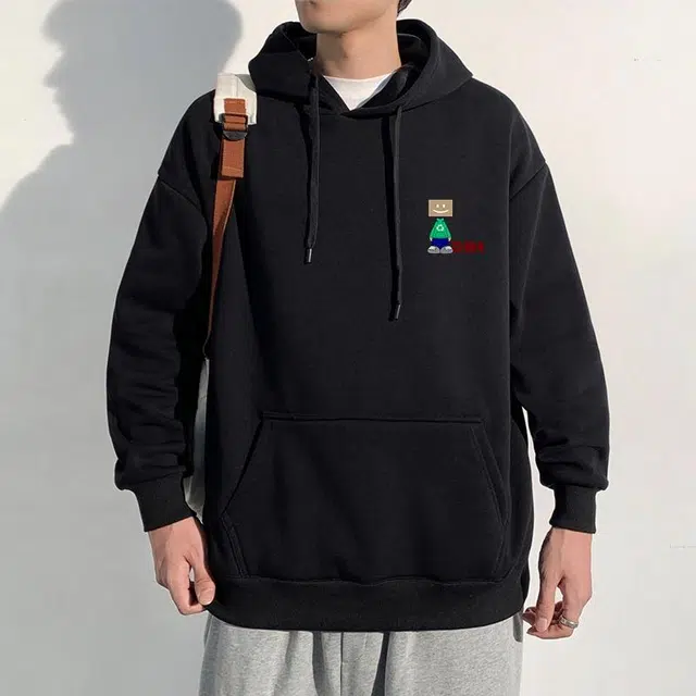 【dme】 创意机器人潮牌休闲连帽长袖卫衣 男女同款