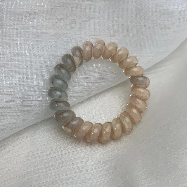 如花梦 时尚头绳电话线高级感简约无痕皮筋扎头高弹力 塑胶 发圈 女款