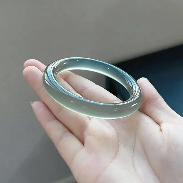一世倾 新中式国潮古典雅致大气轻奢高级感晶莹剔透古韵国风水润库里蓝小众创意设计百搭好运 玛瑙 手镯 男女同款情侣款