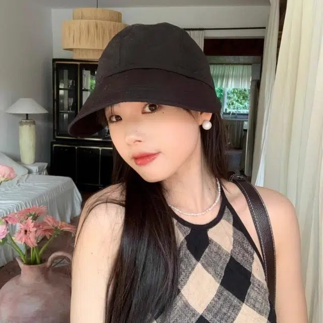 钓鱼熊 户外遮阳帽 太阳帽防晒帽子速干鸭舌可挂口罩显脸小 聚酯纤维 渔夫帽 女款